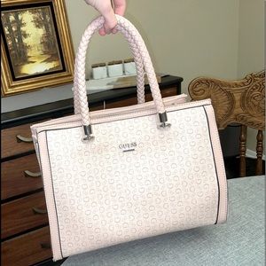 Pale Pink Guess Satchel